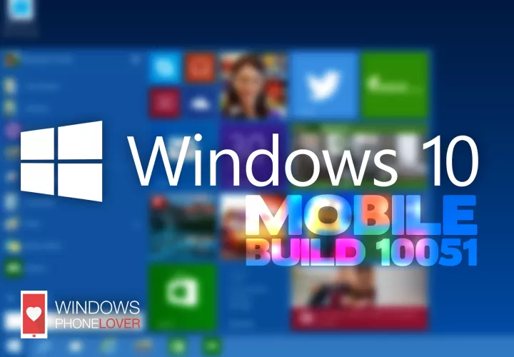 Windows 10 TP build 10051 per smartphone: tutte le novità