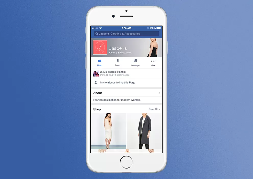 Facebook testa l’e-commerce all’interno del social