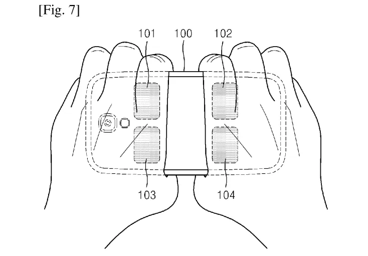 Samsung: brevetto per misurare il peso con lo Smartphone