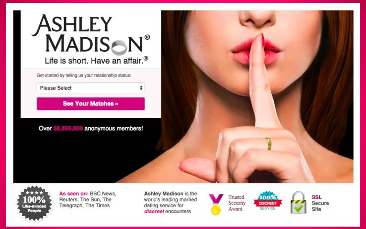 Ashley Madison: 37 mln di email scottanti finiscono su Tor