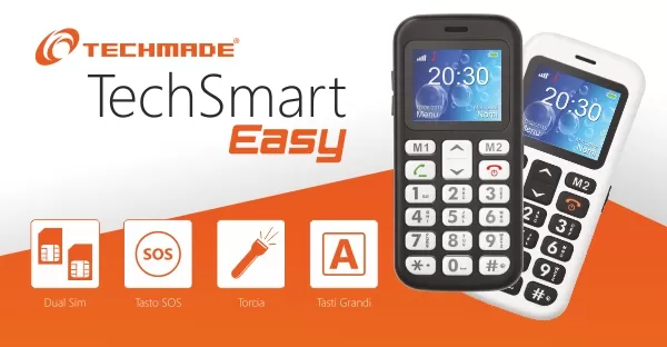 TechSmart Easy lo smartphone per tutte le età