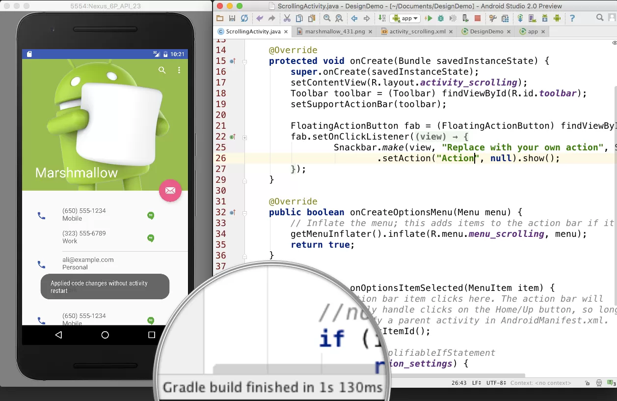 Google annuncia Android Studio 2.0, nuovo emulatore e Instant Run