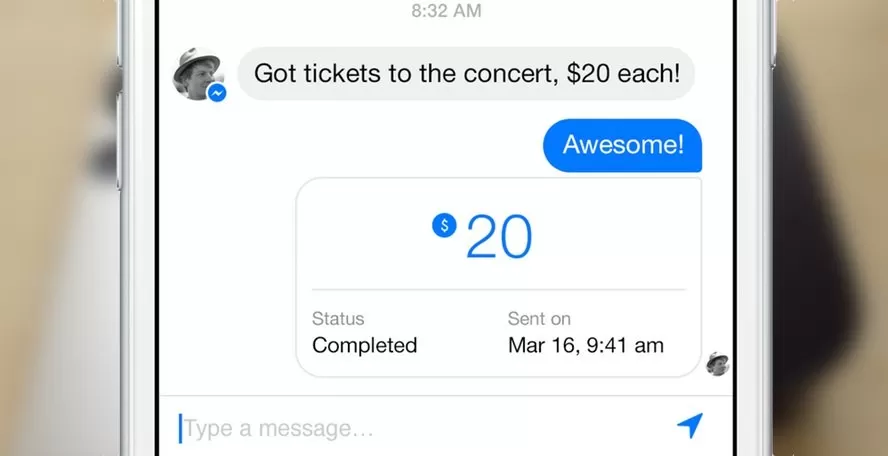 Facebook Messenger si apre ai pagamenti online