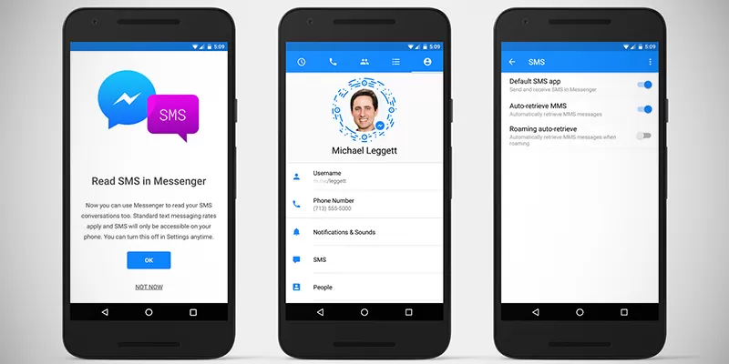 Facebook Messenger integra gli Sms, ma solo su Android