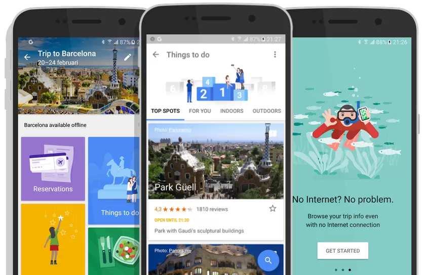 Google Trips, la nuova app per chi ama viaggiare