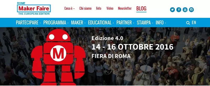 Maker Faire Rome 2016, torna la fiera europea dell’innovazione