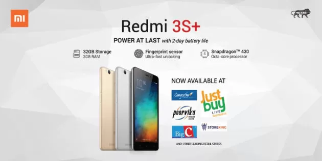 Xiaomi Redmi 3S Plus, il nuovo smartphone Android dalla grande autonomia è ufficiale