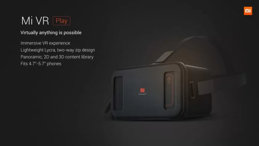 Xiaomi Mi VR, la realtà virtuale mobile ha un altro protagonista