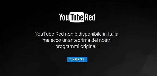 YouTube Red presto disponibile anche in Italia: le ultime indiscrezioni