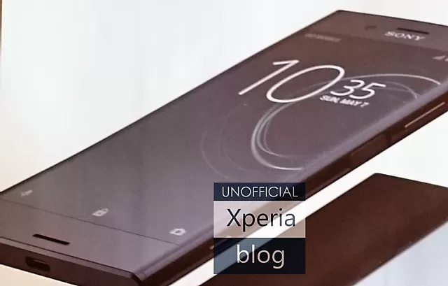 Sony Xperia XZ Premium: la prima immagine del nuovo smartphone