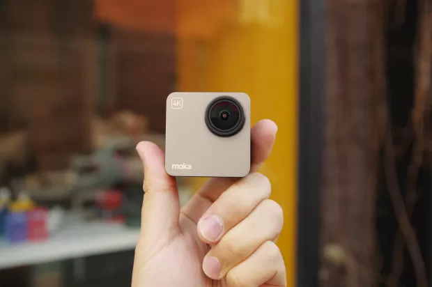 Mokacam Alpha, piccola ma potente action cam 4K