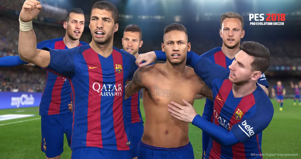 Pes 2018 gratis su XBox One e PS4 fino al 31 luglio