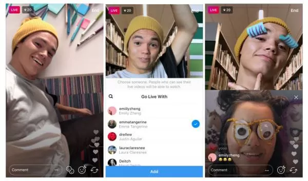 Instagram: come fare le dirette con gli amici